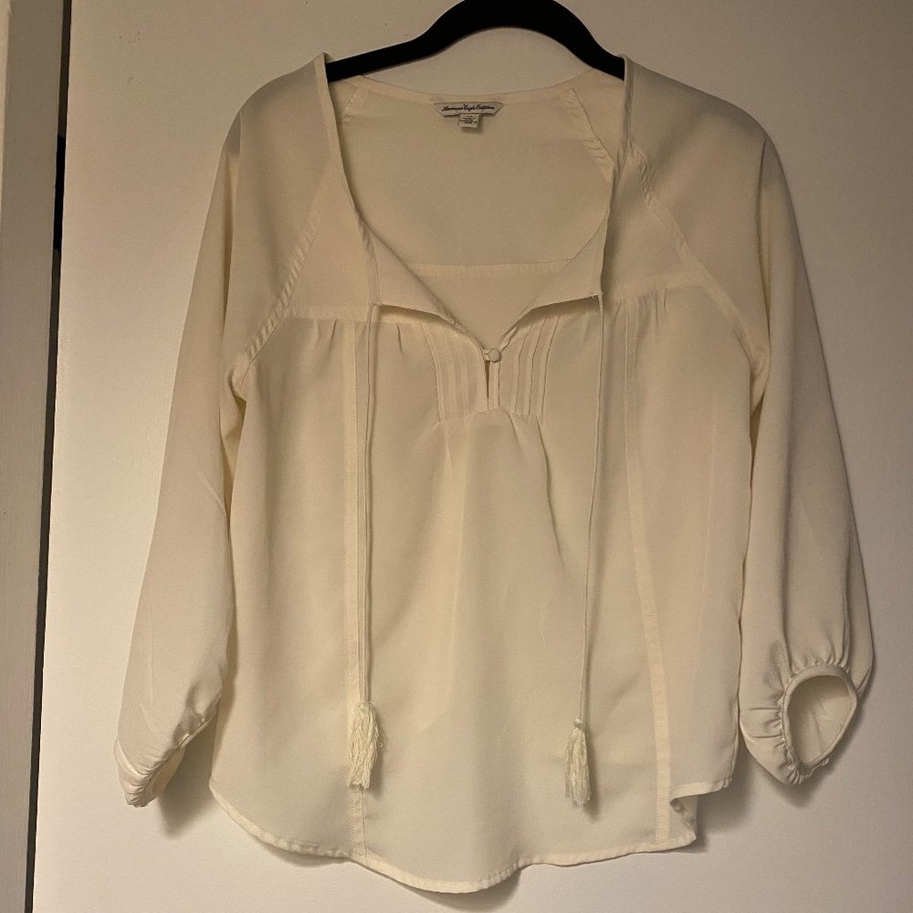 Ivory American Eagle Shirt